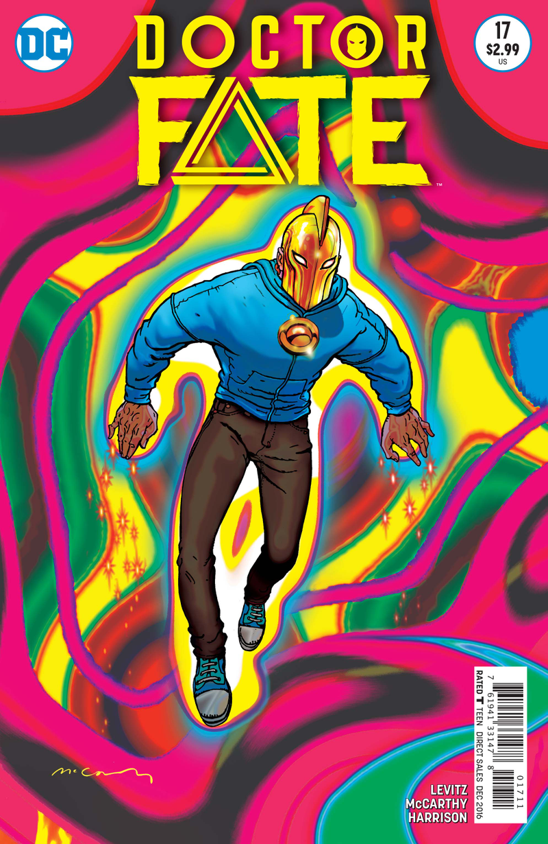 Image: DC Comics; cover by Brendan McCarthy